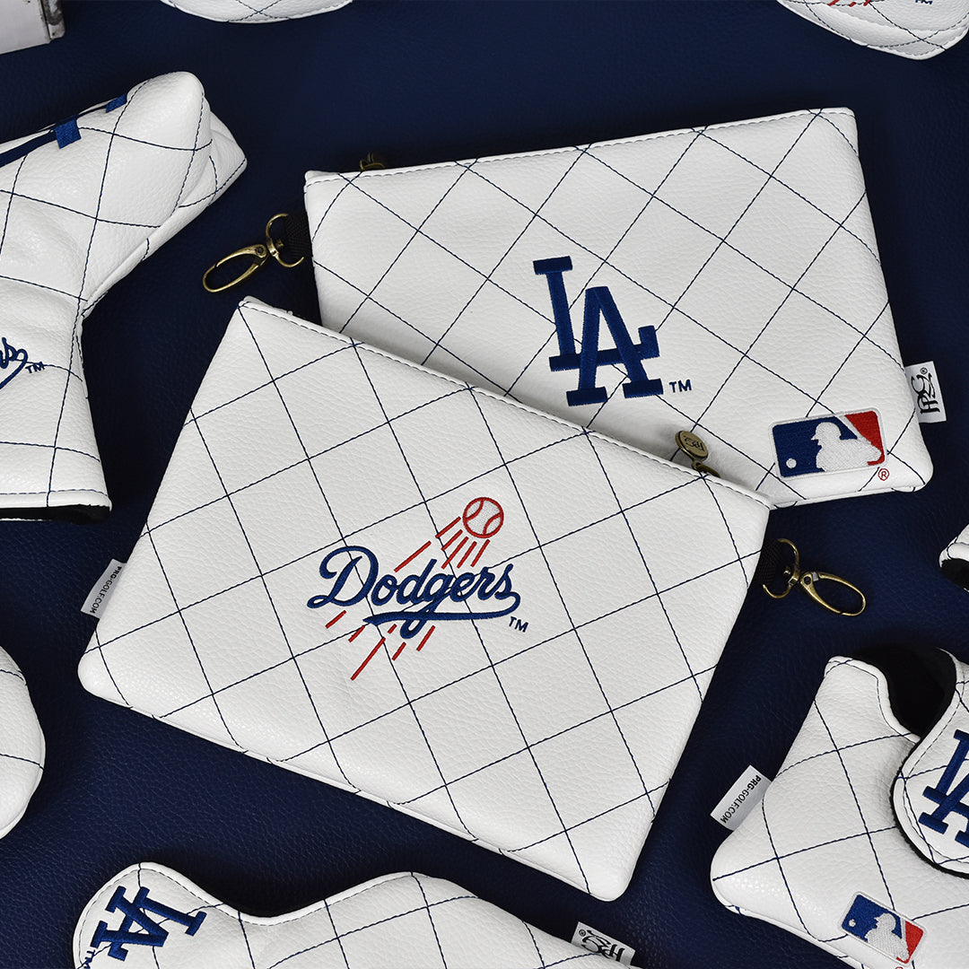 Los Angeles Dodgers Quilt Stitch Premium Zip Tote Bag