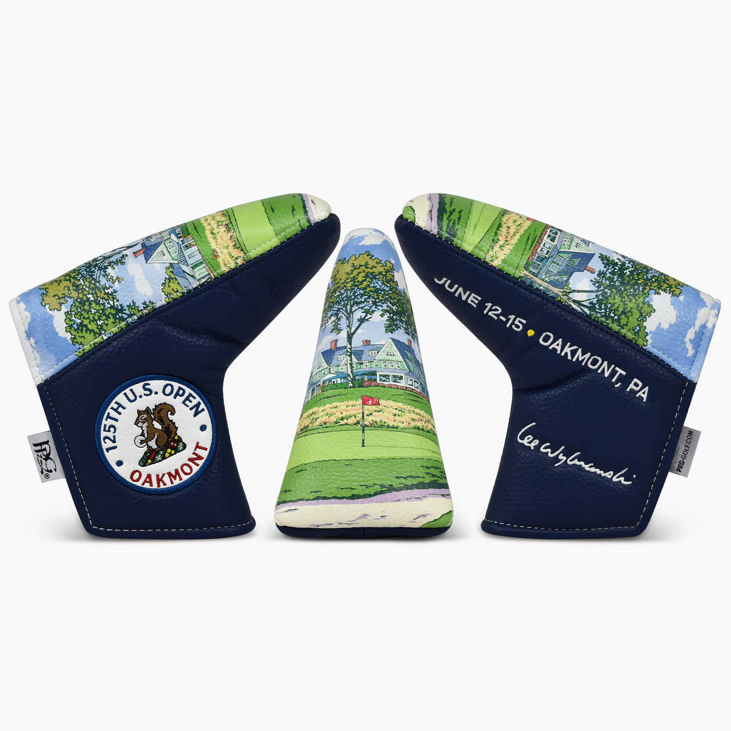 2025 U.S. Open Oakmont Limited Edition Lee Wybranksi Blade Putter Cover