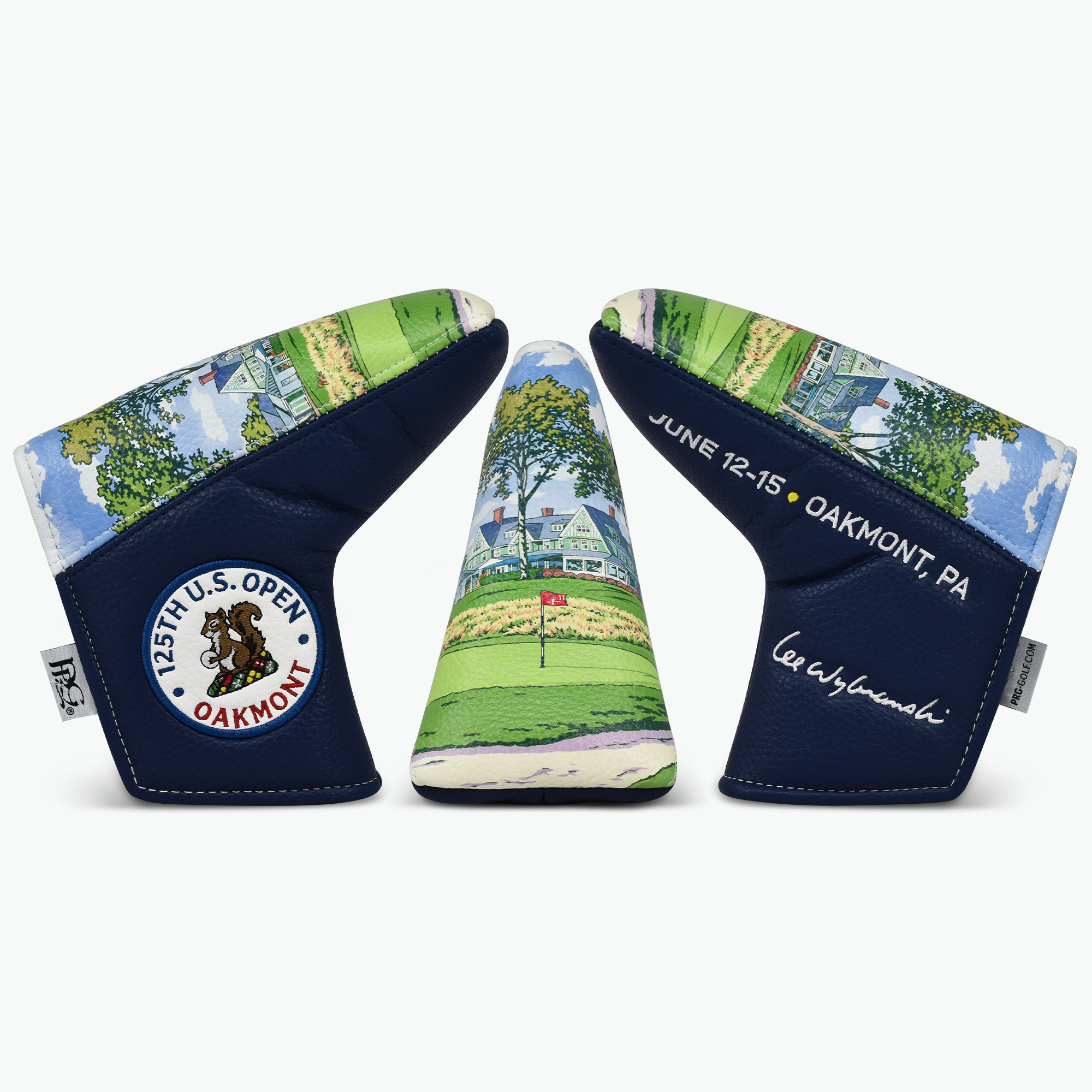 2025 U.S. Open Oakmont Limited Edition Lee Wybranksi Blade Putter Cover