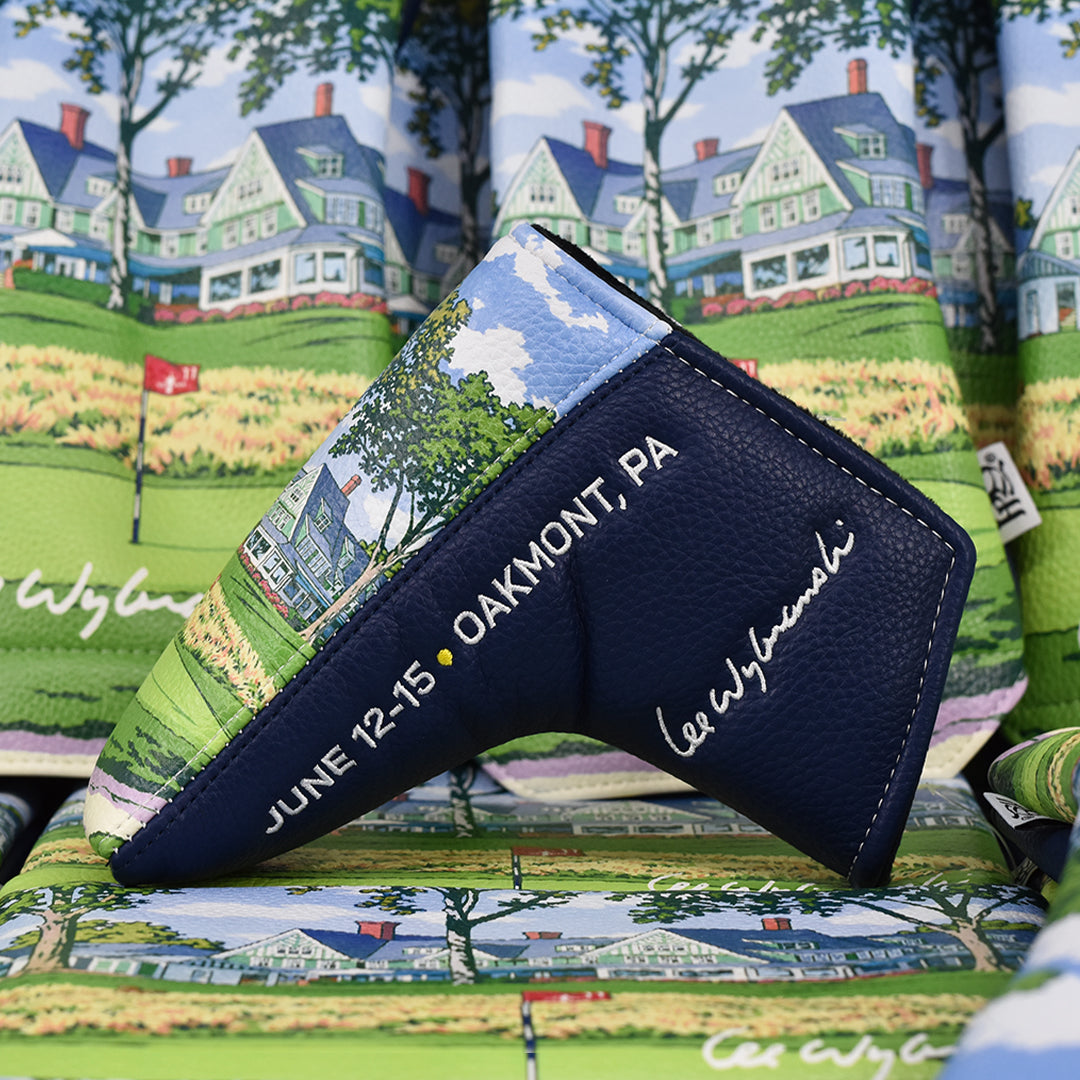 2025 U.S. Open Oakmont Limited Edition Lee Wybranksi Blade Putter Cover