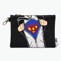 Super Dad Premium Zip Tote Bag - Personalization Available