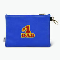 Super Dad Premium Zip Tote Bag - Personalization Available