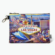Vegas Strip Premium Zip Tote Bag