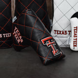 Texas Tech Quilt Stitch Blade Putter Cover