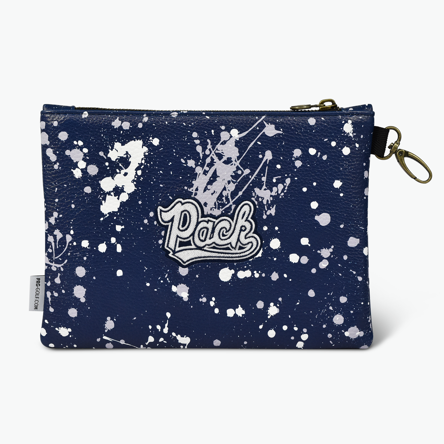 University of Nevada Reno Paint Splash Premium Zip Tote Bag