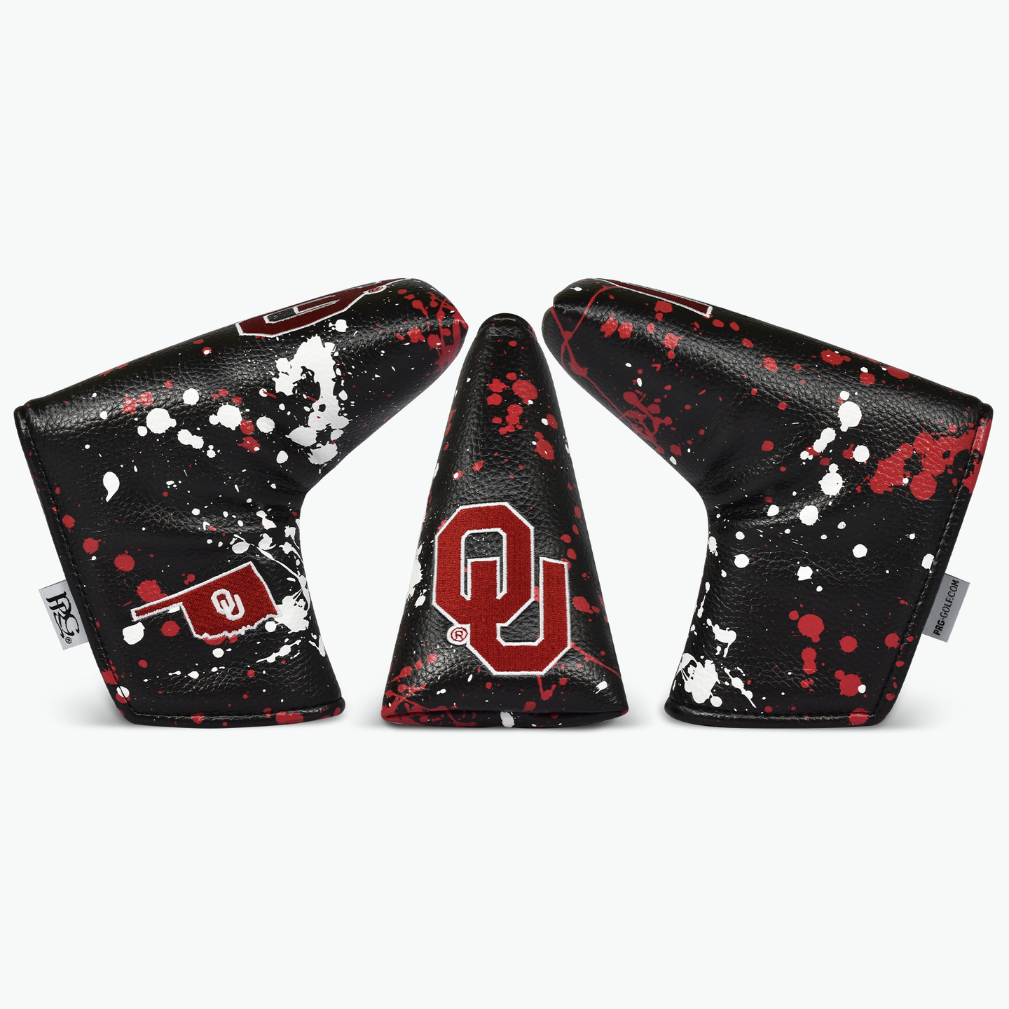 University of Oklahoma Paint Splash Blade Putter Cover