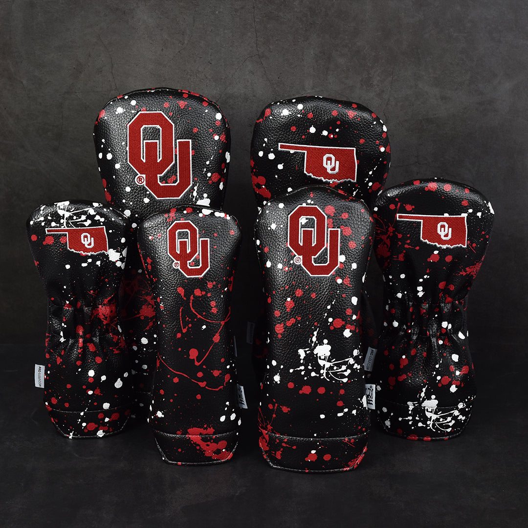 University of Oklahoma Paint Splash Headcovers