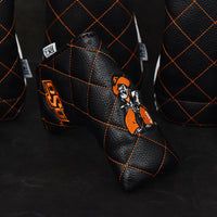 Oklahoma State University Quilt Stitch Blade Putter Cover