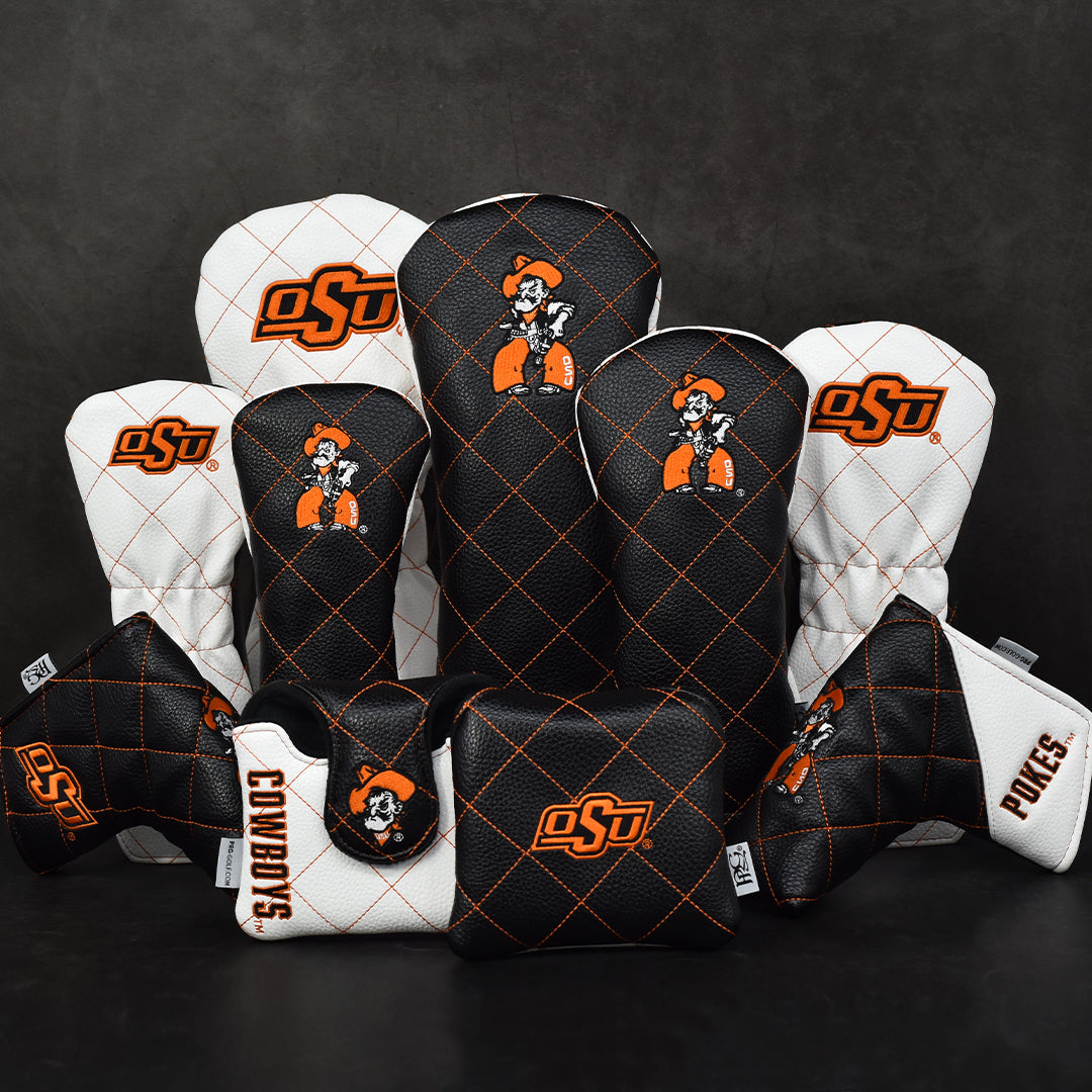 Oklahoma State University Quilt Stitch Headcovers