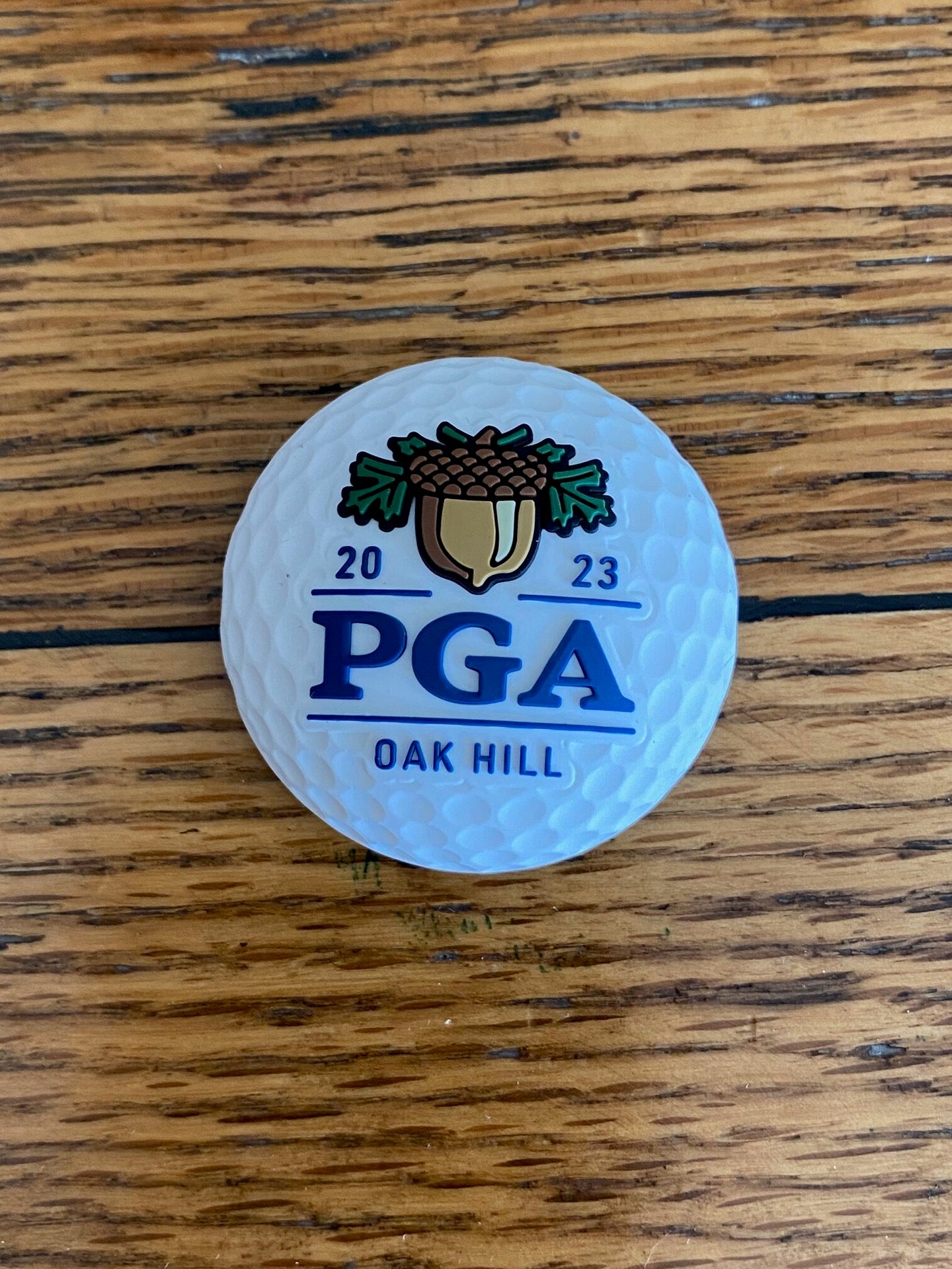 2023 PGA Championship Oak Hill Custom Golf Ball Refrigerator Magnet