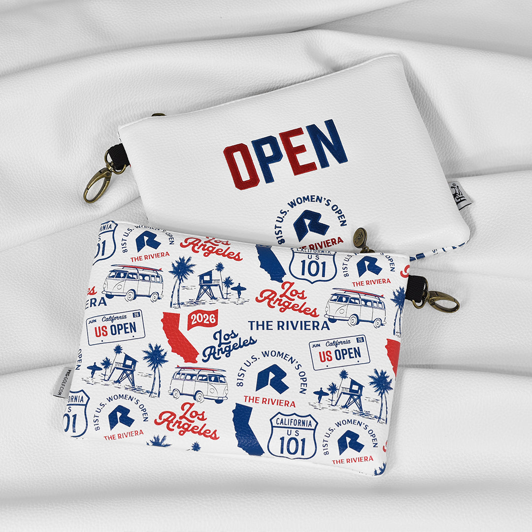 2026 US Womens' Open Zip Tote Valuables Bag