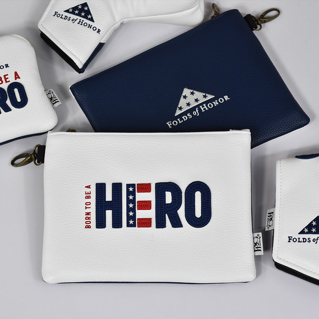Born To Be A Hero - Limited Edition - Folds of Honor Premium Zip Tote Bag