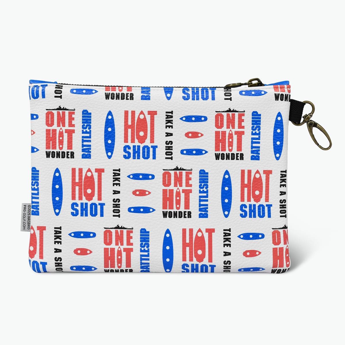 Battleship Zip Valuables Pouch