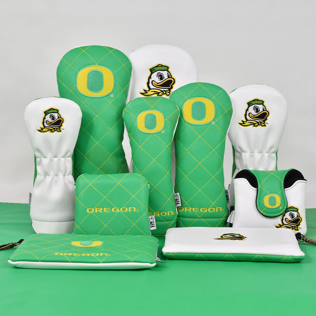 University of Oregon Quilt Stitch Headcovers