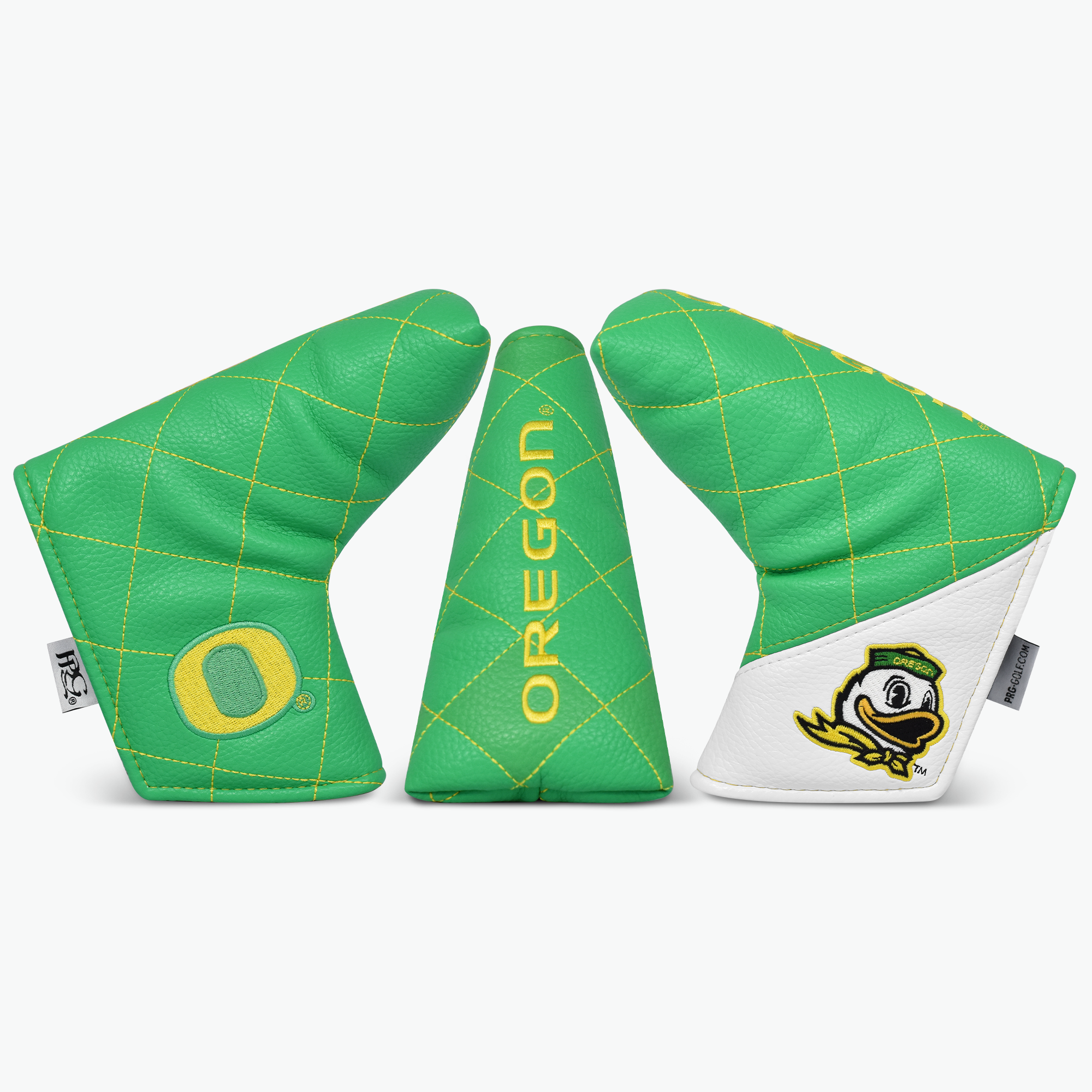 University of Oregon Quilt Stitch Blade Putter Cover