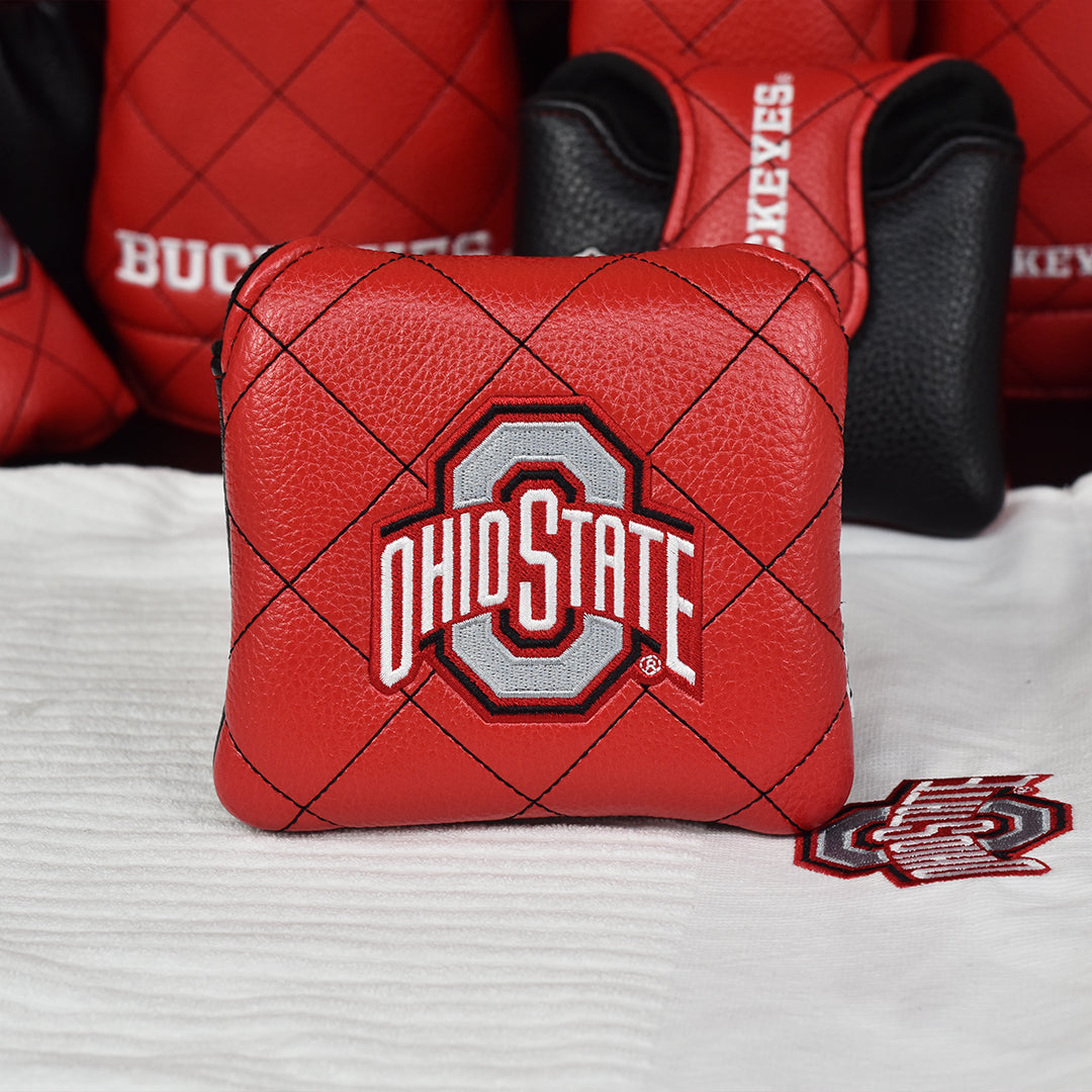 Ohio State University Quilt Stitch Mallet Putter Cover