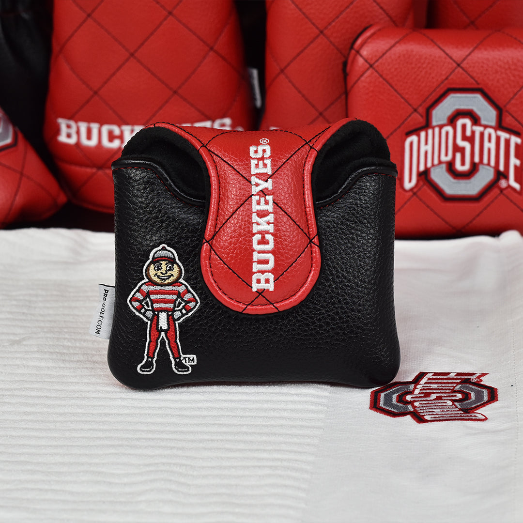 Ohio State University Quilt Stitch Mallet Putter Cover