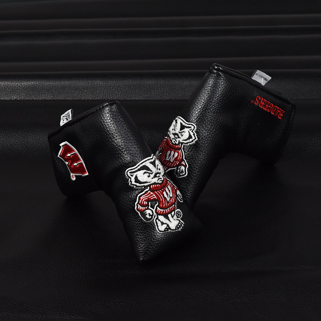 University of Wisconsin Chenille Blade Putter Cover