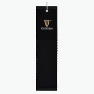 Guinness Harp Tri Fold Towel