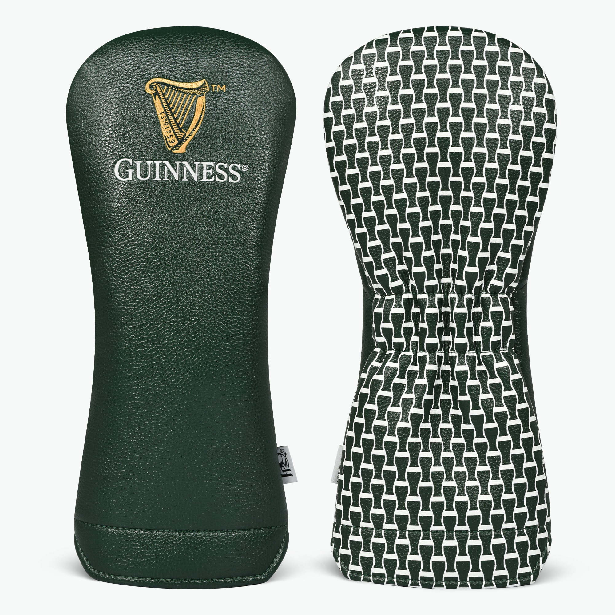 Guinness Pint Pattern Driver Cover