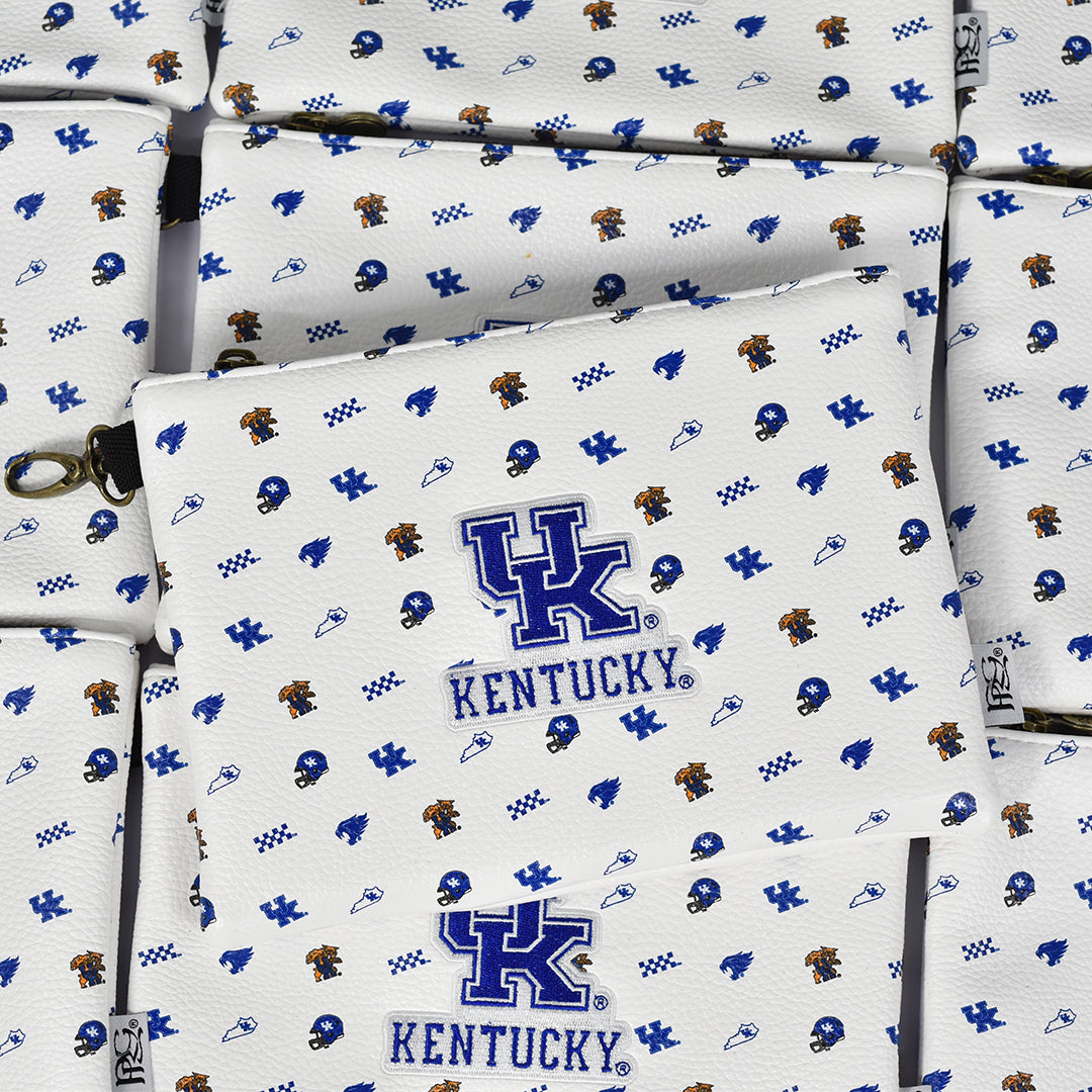 University of Kentucky Micro-Print Premium Zip Tote Bag