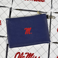 University of Mississippi Quilt Stitch Premium Zip Tote Bag