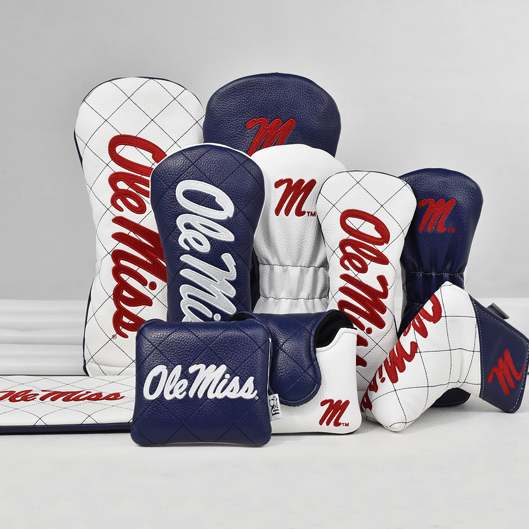 University of Mississippi Quilt Stitch Headcovers