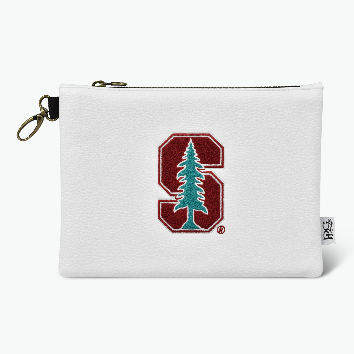Stanford University Chenille Premium Zip Tote Bag