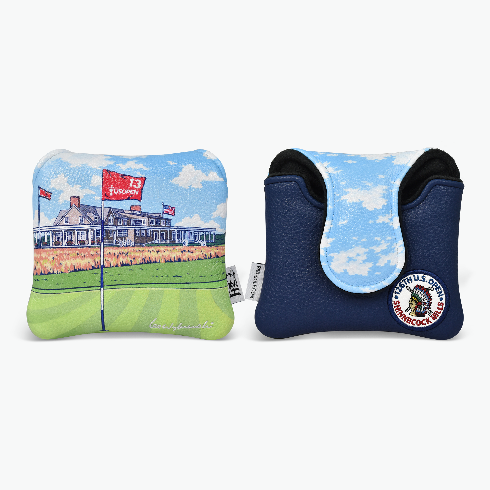 2026 U.S. Open Shinnecock Hills Limited Edition Lee Wybranski Mallet Putter Cover