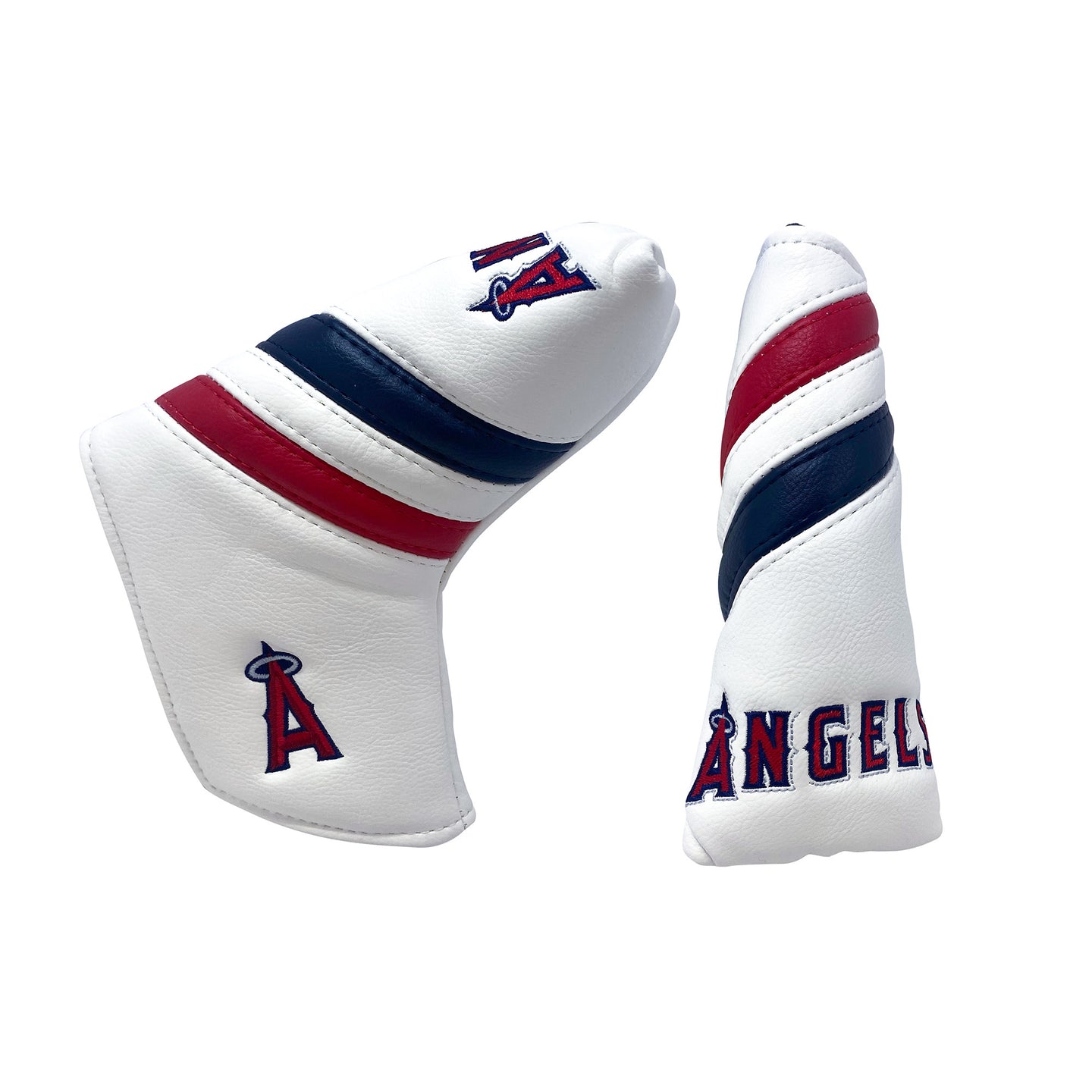 Los Angeles Angels Track Blade Putter Cover (Red, White & Blue)