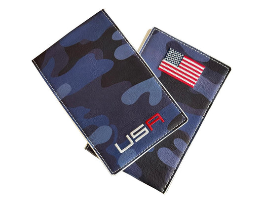 PRG Camo USA Yardage Book Cover