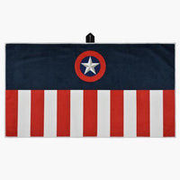 PRG Originals Captain USA Aqua-Lock Sublimated Caddy Towel