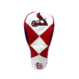 St. Louis Cardinals Heritage Solitaire Headcovers (Red/White/Blue)