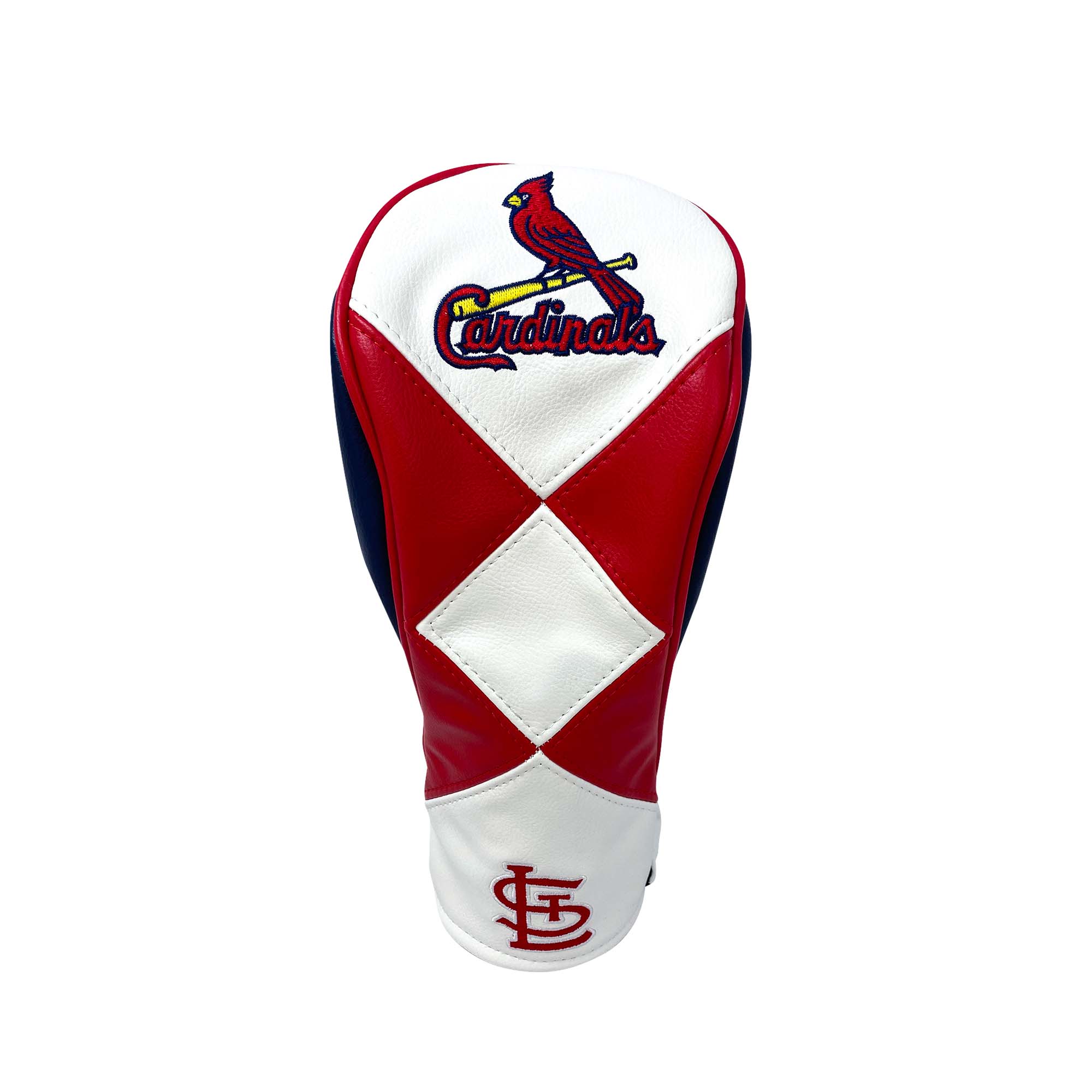 St. Louis Cardinals Heritage Solitaire Headcovers (Red/White/Blue)
