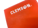 Clemson University Yardage Book Cover (Orange, Purple or White)