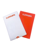 Clemson University Yardage Book Cover (Orange, Purple or White)