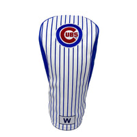 Chicago Cubs Headcovers (White/Blue Pinstripe)