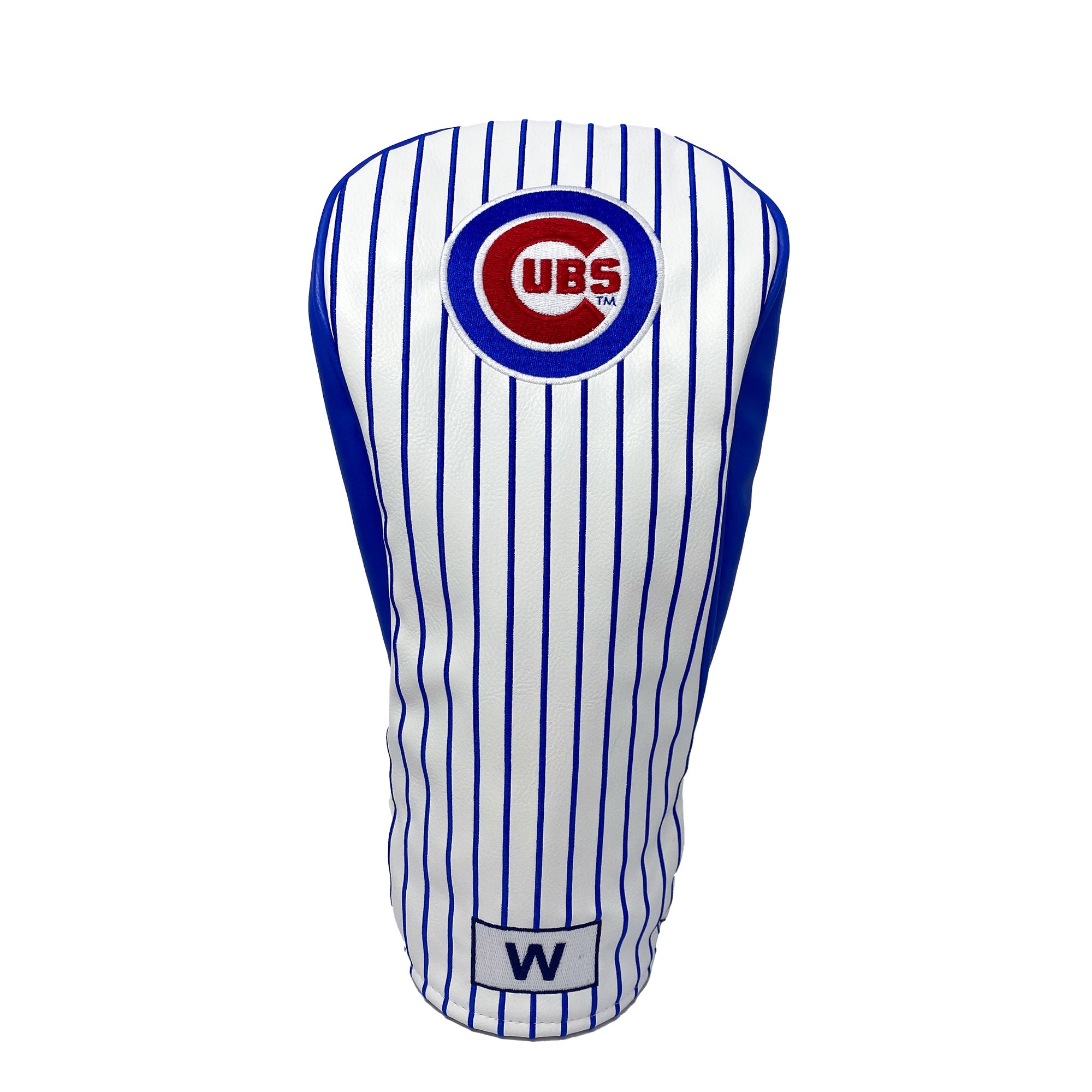 Chicago Cubs Headcovers (White/Blue Pinstripe)