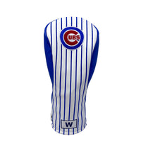 Chicago Cubs Headcovers (White/Blue Pinstripe)