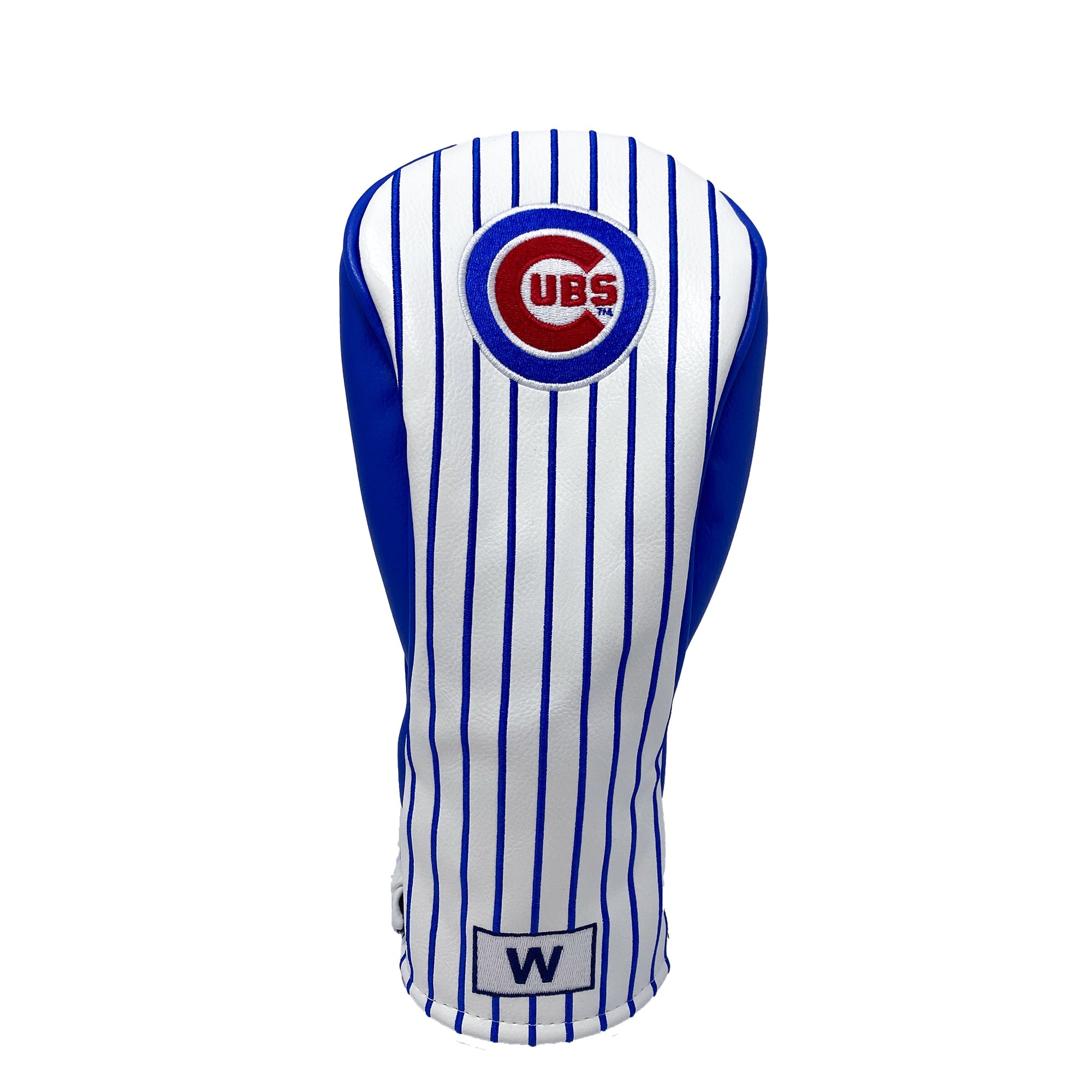 Chicago Cubs Headcovers (White/Blue Pinstripe)