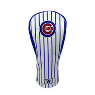 Chicago Cubs Headcovers (White/Blue Pinstripe)