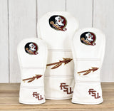 Florida State Seminoles Horizon Wood Covers (White)