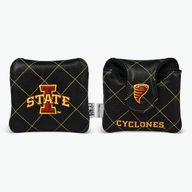 Iowa State University Black Quilt Stitch Vintage Mallet Putter Cover