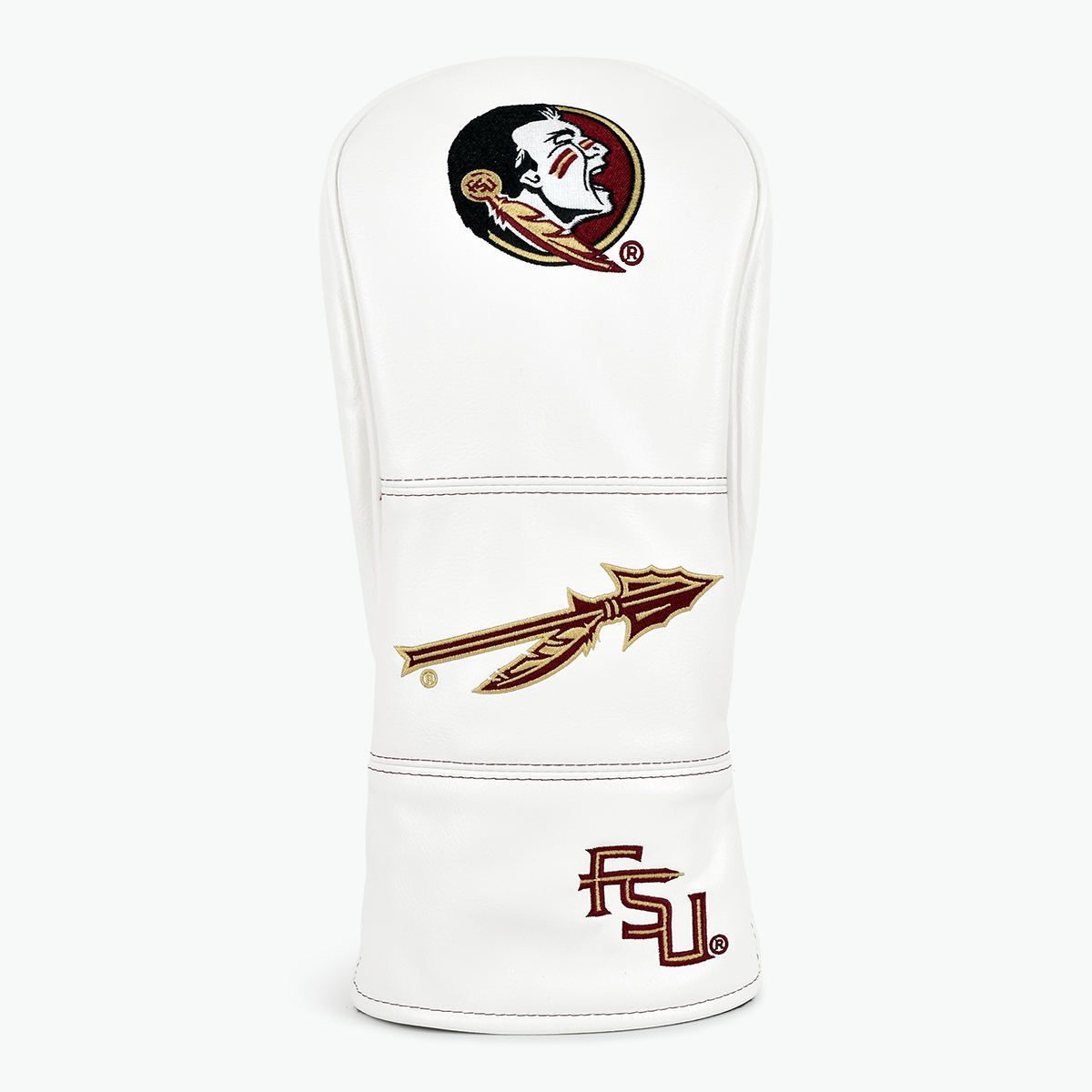 Florida State Seminoles Horizon Wood Covers (White)
