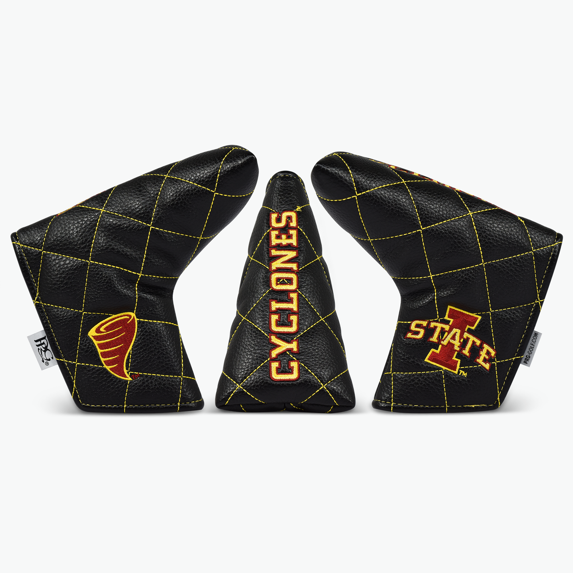 Iowa State University Black Quilt Stitch Blade Putter Cover