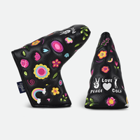Peace, Love & Golf Blade Putter Cover