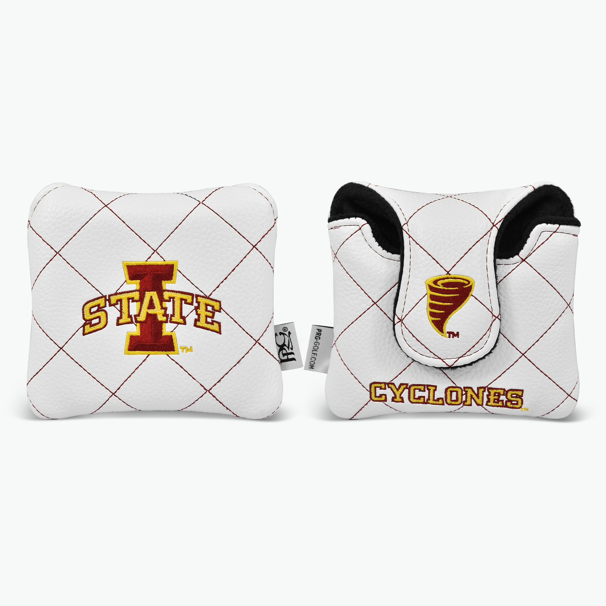 Iowa State University White Quilt Stitch Vintage Mallet Putter Cover