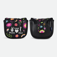 Peace, Love & Golf Spider Mallet Putter Cover