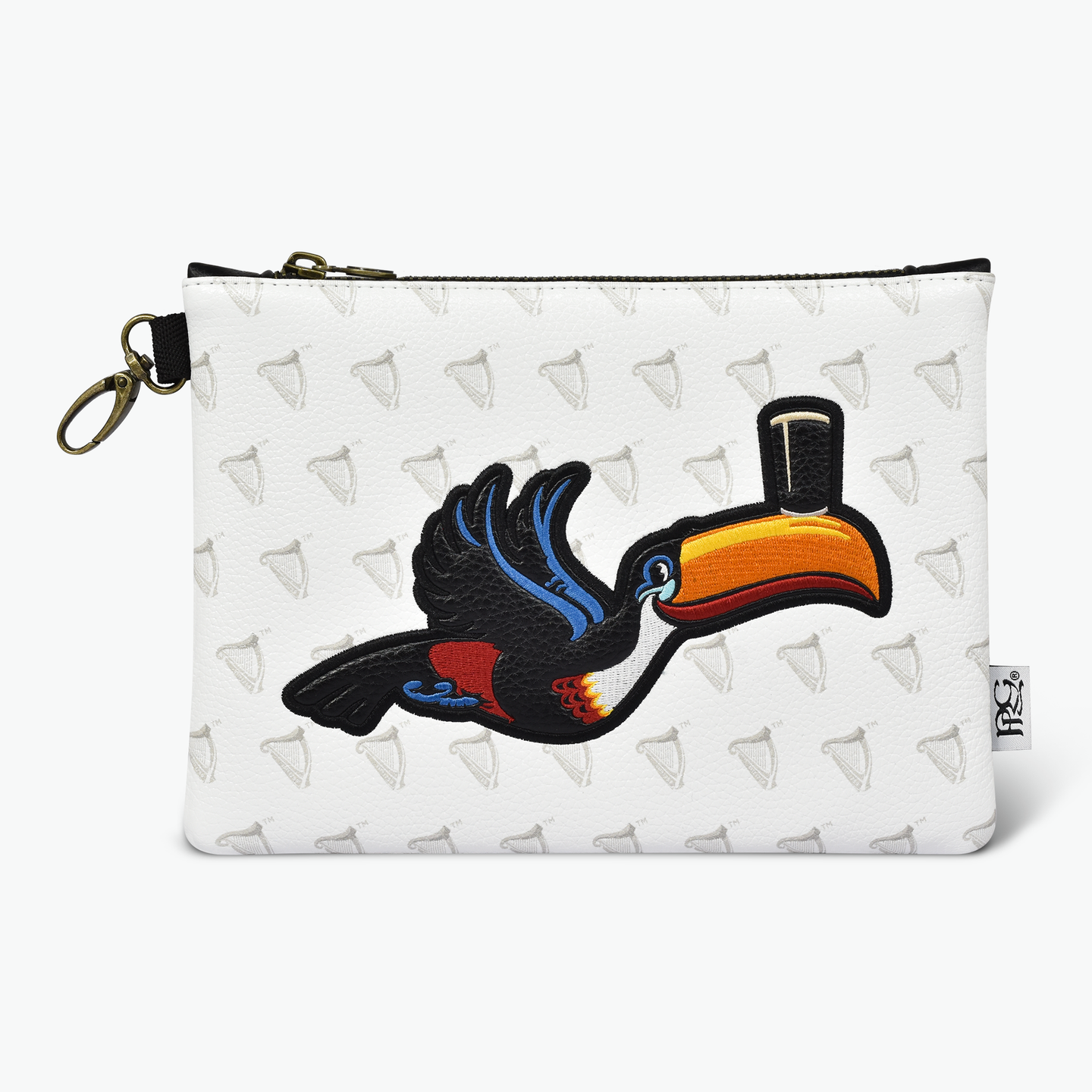 Guinness Toucan Zip Tote Valuables Pouch