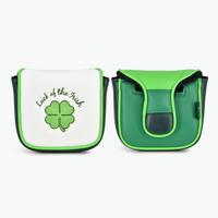 Luck of the Irish Spider Mallet Putter Cover